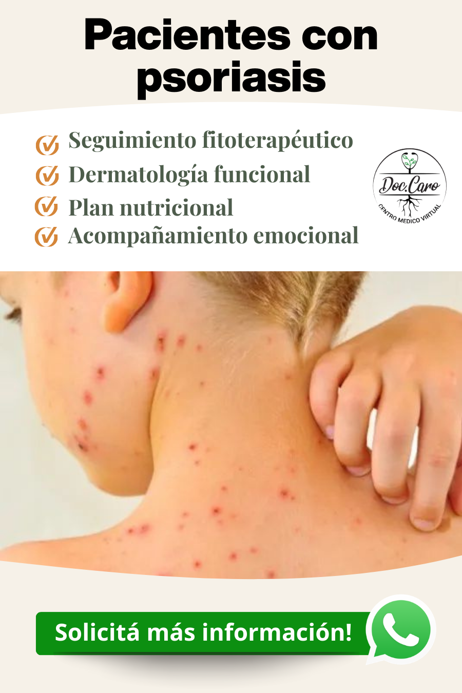 Plan Pacientes con Soriasis - Doc.Caro Centro Médico Virtual